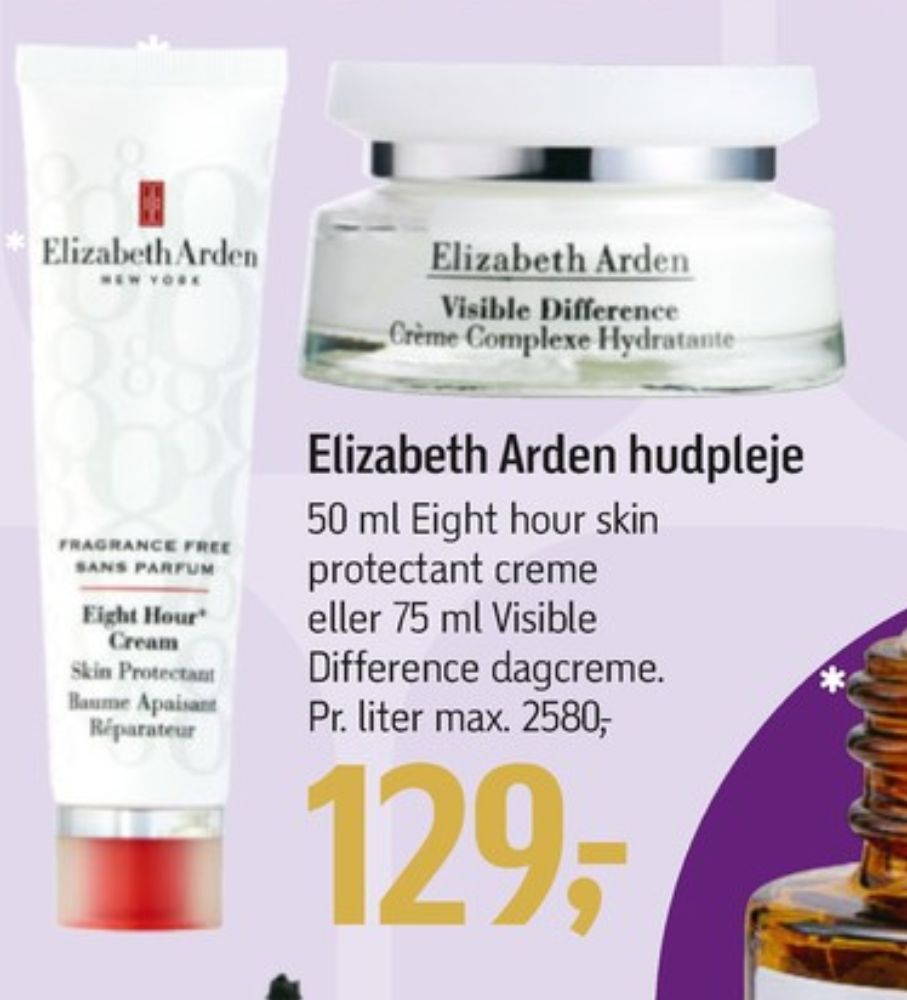Elizabeth Arden, Creme