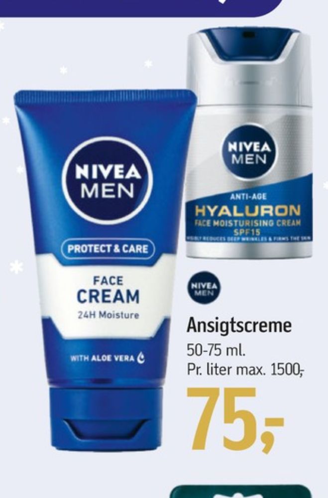 Nivea Men, Creme