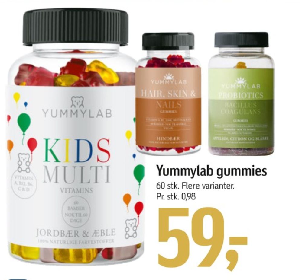 Yummylab, Vitaminer