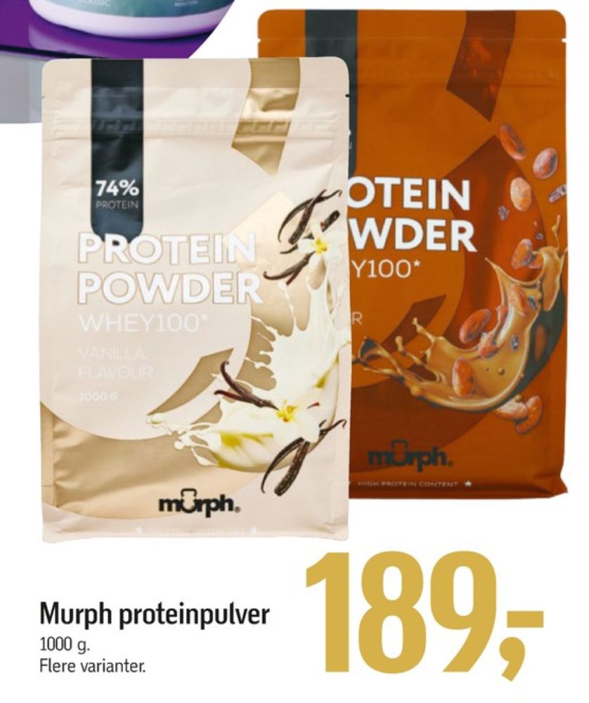 Murph, Træningstilskud