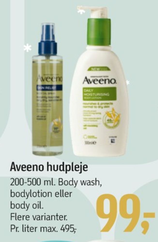 Aveeno, Bodylotion