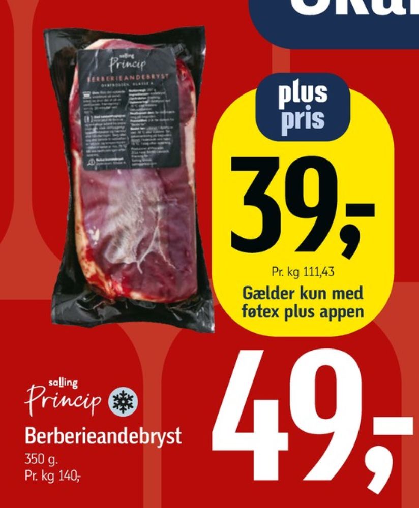 Salling Princip, Andebryst