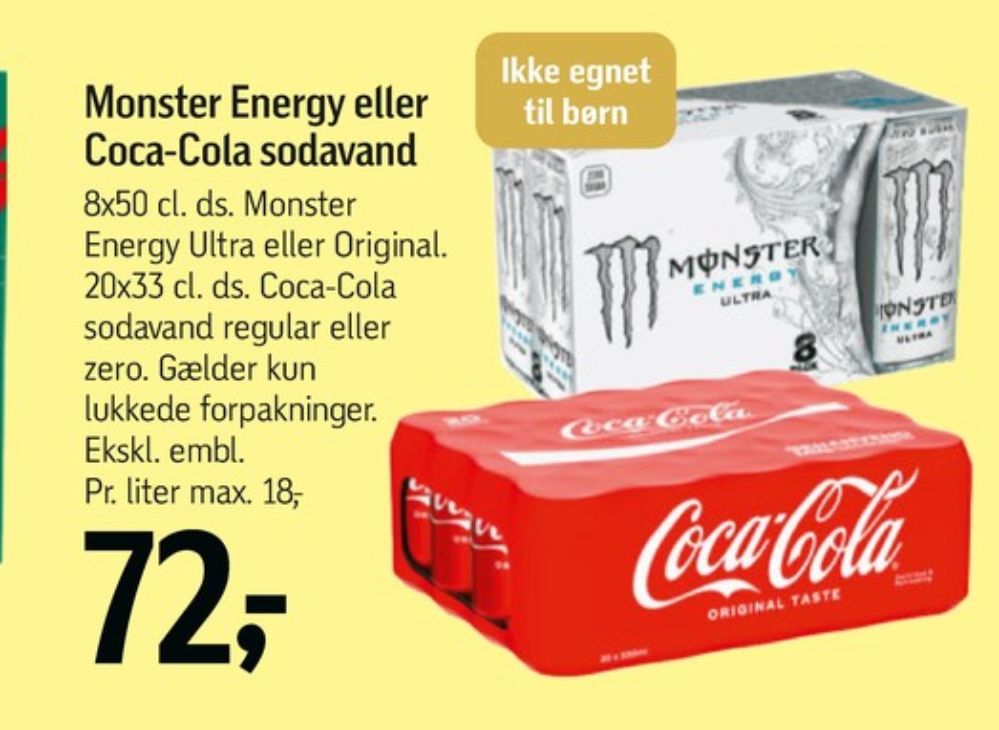 Monster Ultra Energy, Energidrik 8 pk.