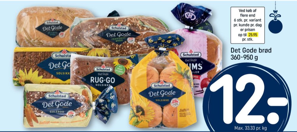 Schulstad Det Gode, Solsikkerugbrød