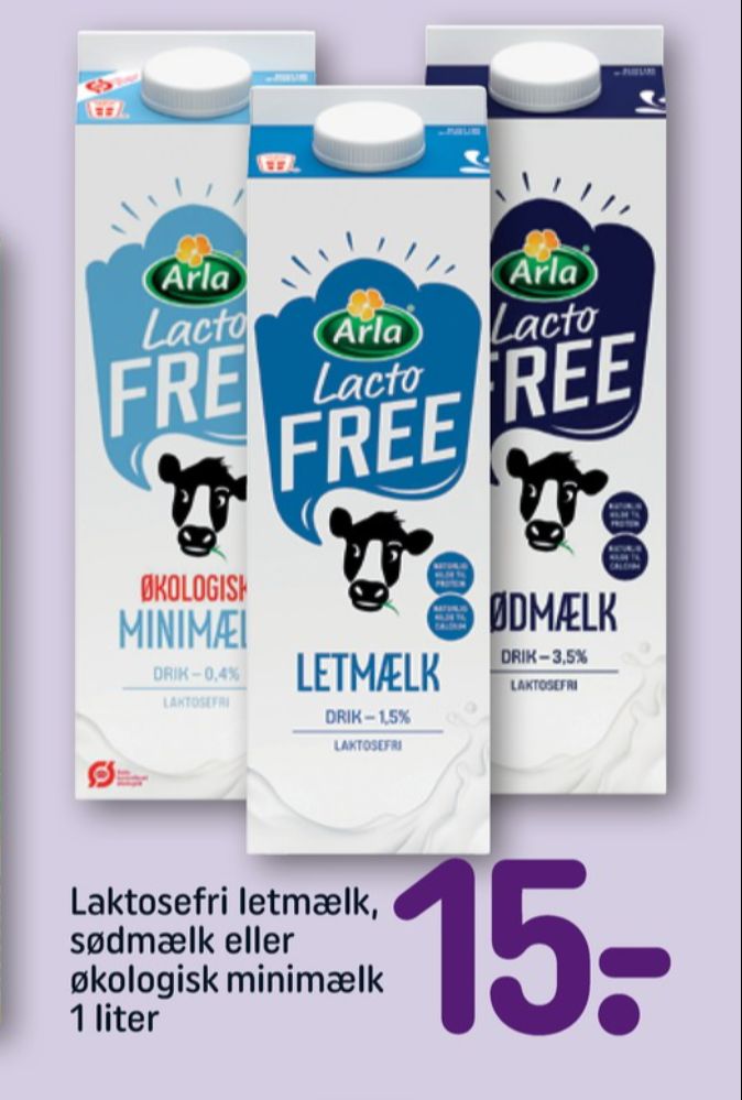 Arla Lacto FREE, Minimælk