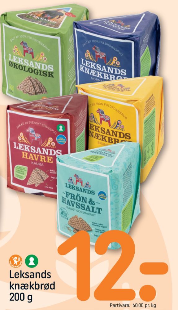 Leksands, Frön & Havsalt knækbrød