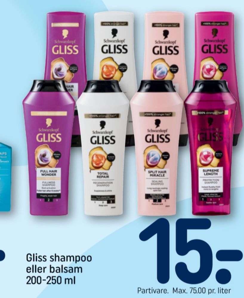 Schwarzkopf Gliss, Balsam