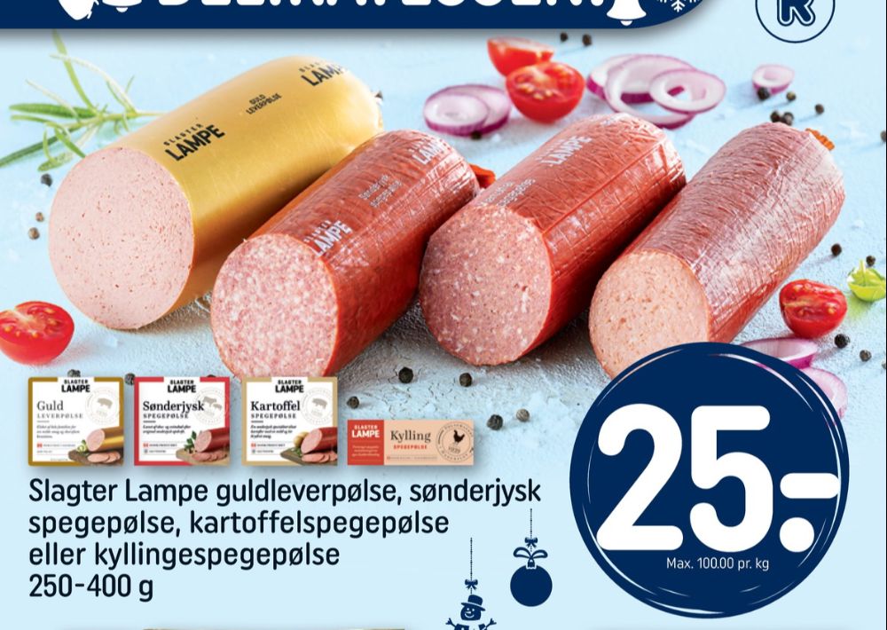 Slagter Lampe, Brunchpølser