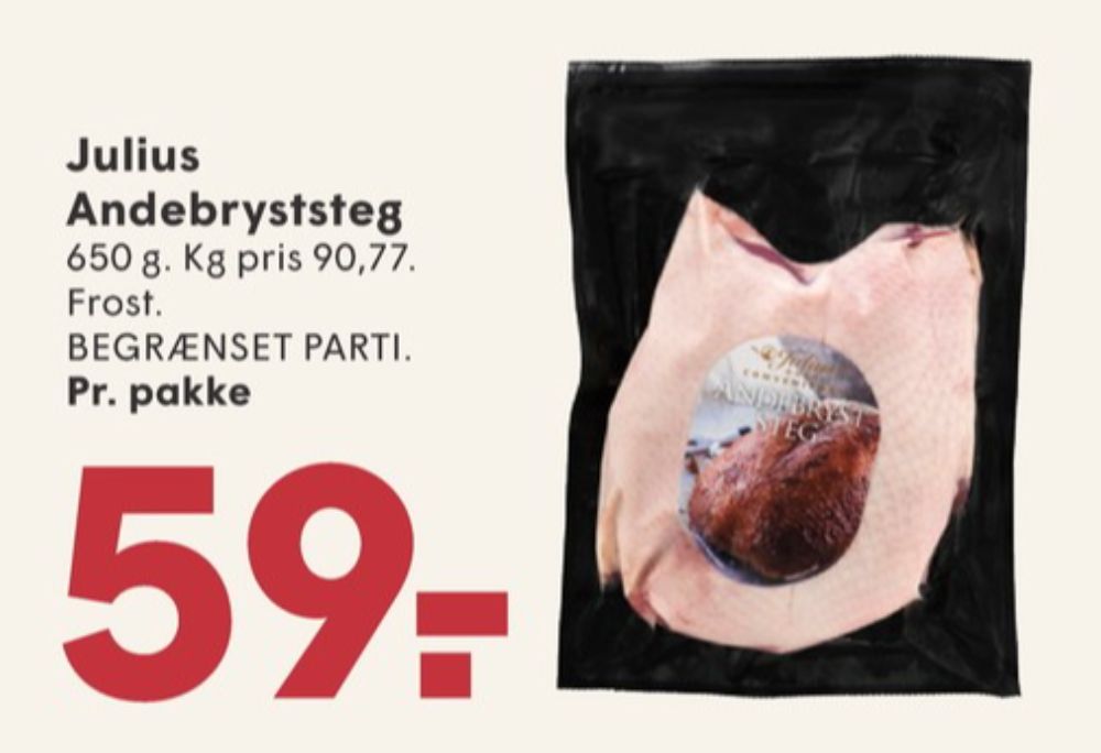 Julius, Andebryststeg