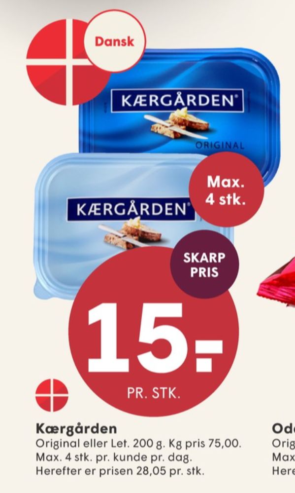 Kærgården, Smørbar