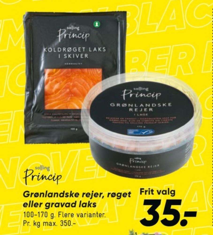 Salling Princip, Rejer