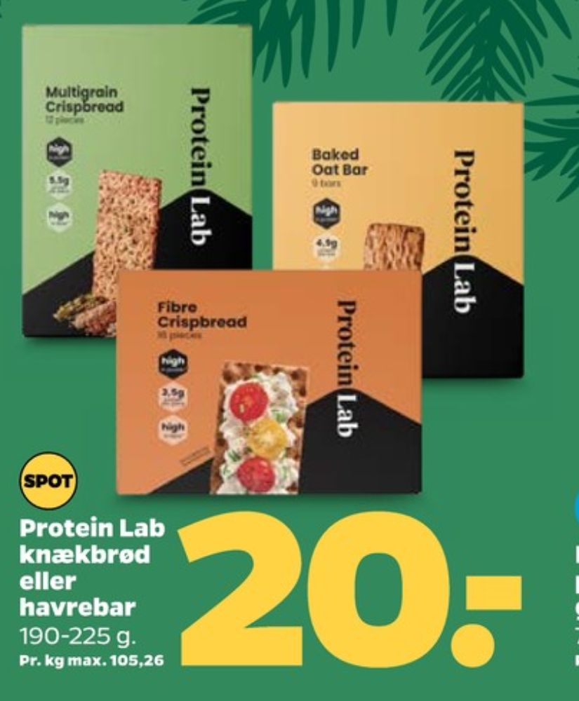 Protein Lab, Knækbrød