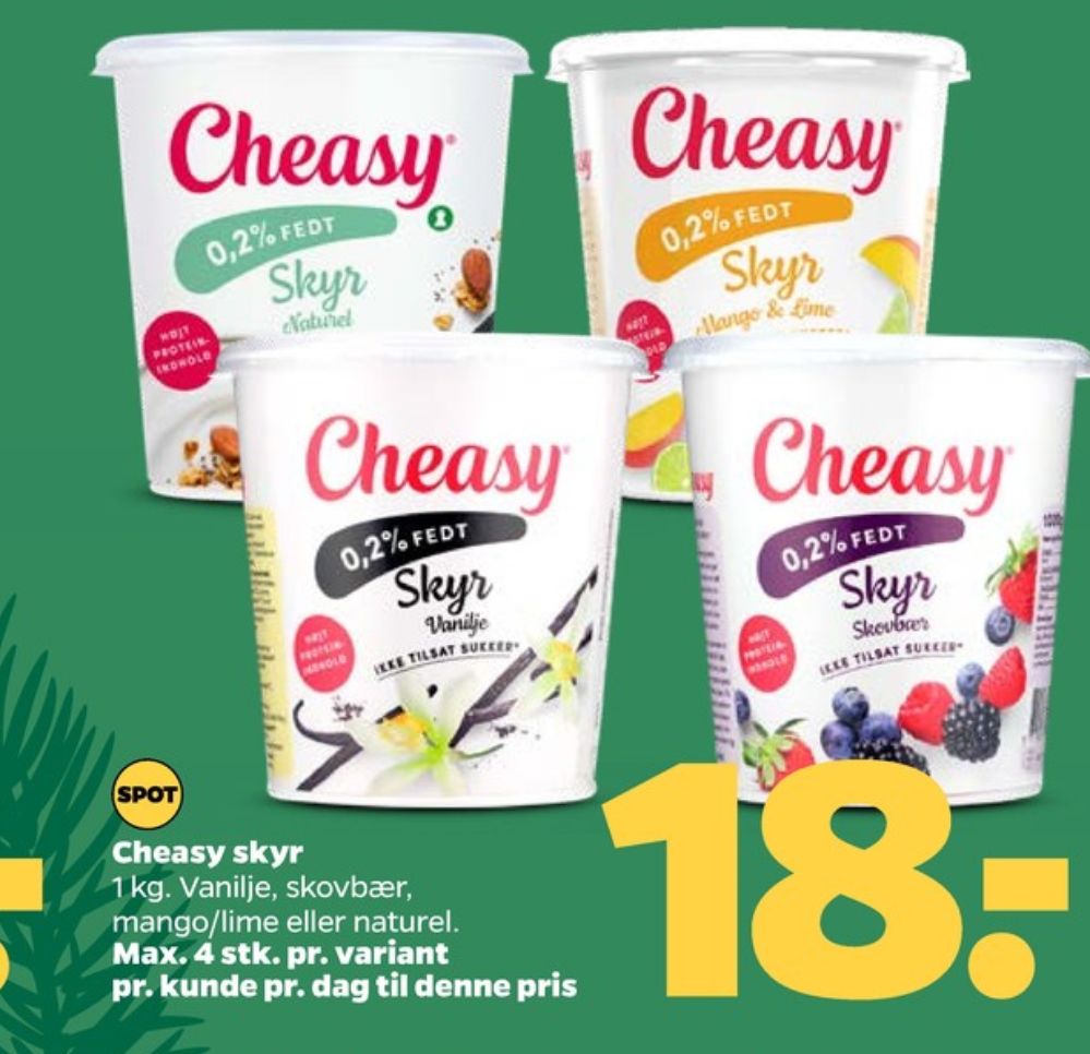 Cheasy, Mango & Lime Skyr 