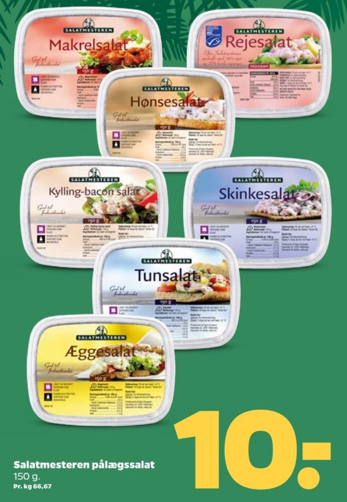 Salatmesteren, Kylling & Baconsalat