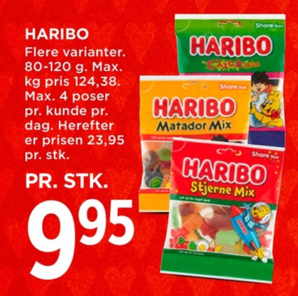 Haribo Click Mix, Slikposer