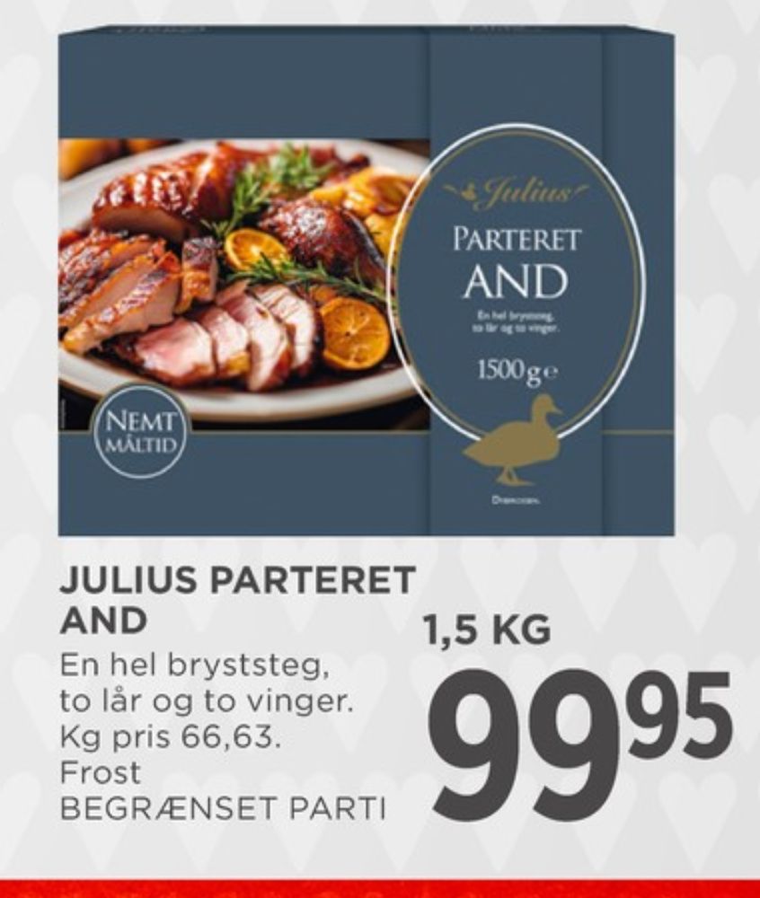 Julius, Andebryststeg