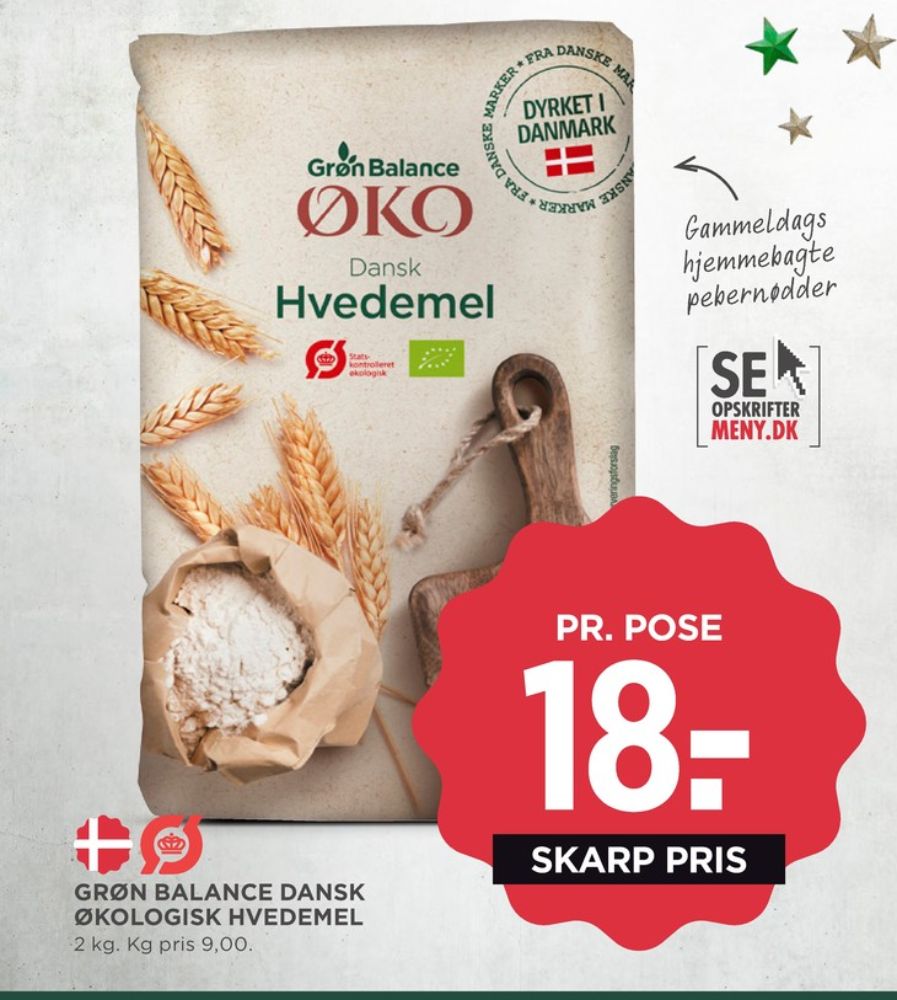 Grøn Balance, Hvedemel