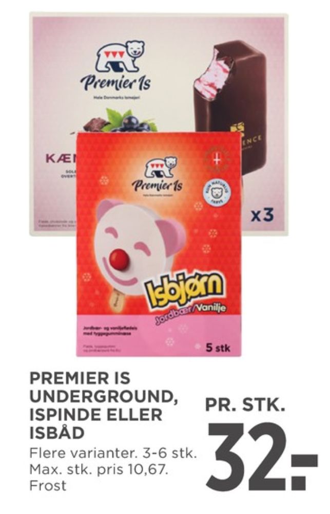 Premier, Isbjørn ispinde