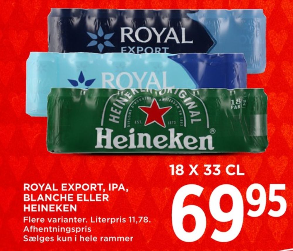 Royal IPA, Øl 18 pk.