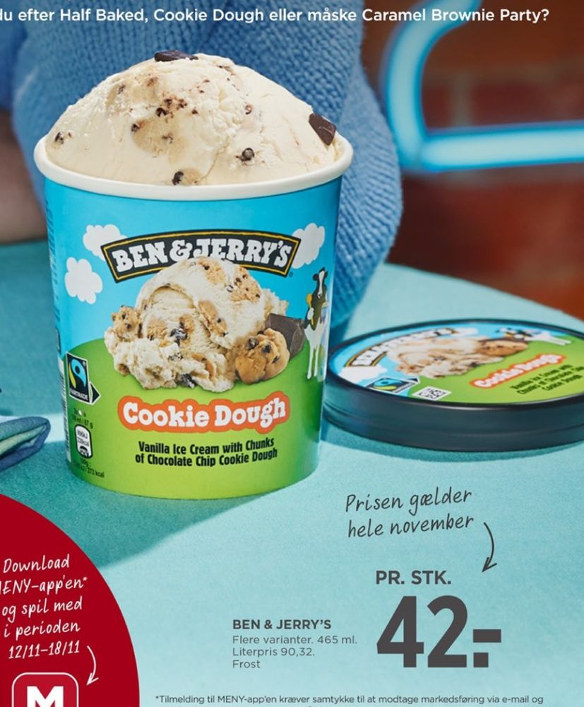 Frisko Ben & Jerry's, Cookie Dough is
