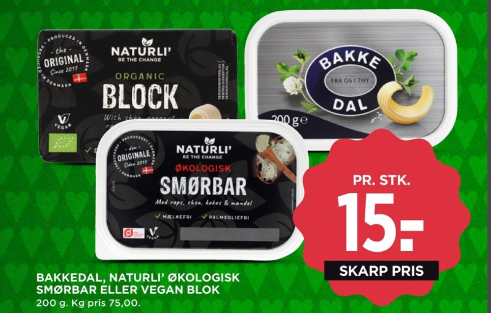 Naturli', Smørbar