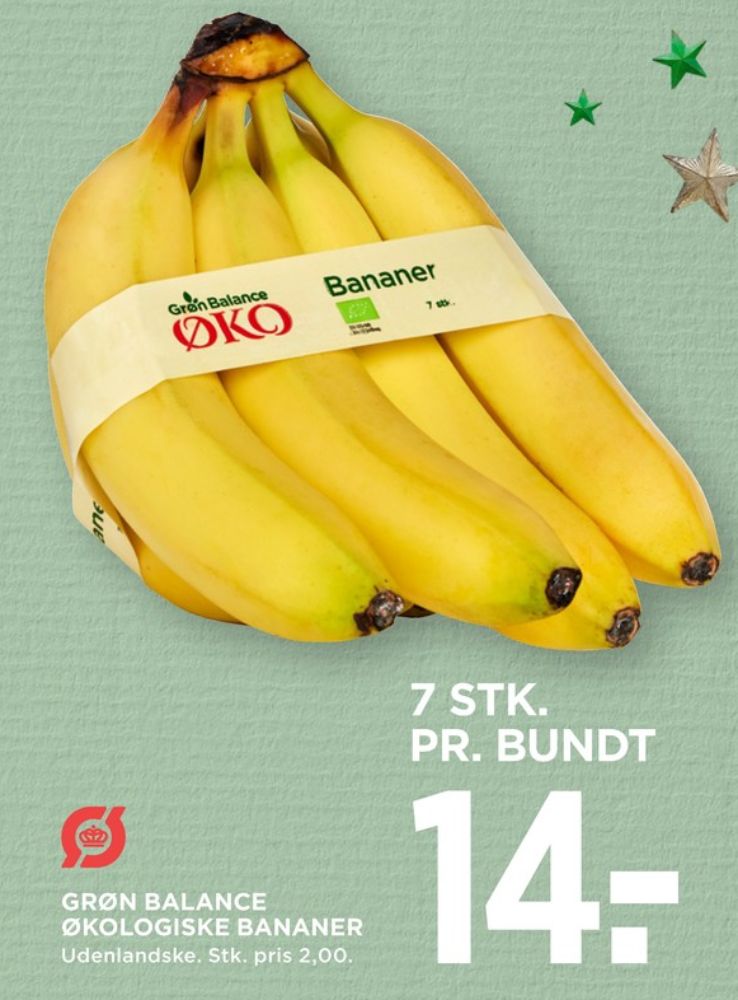 Grøn Balance, Bananer