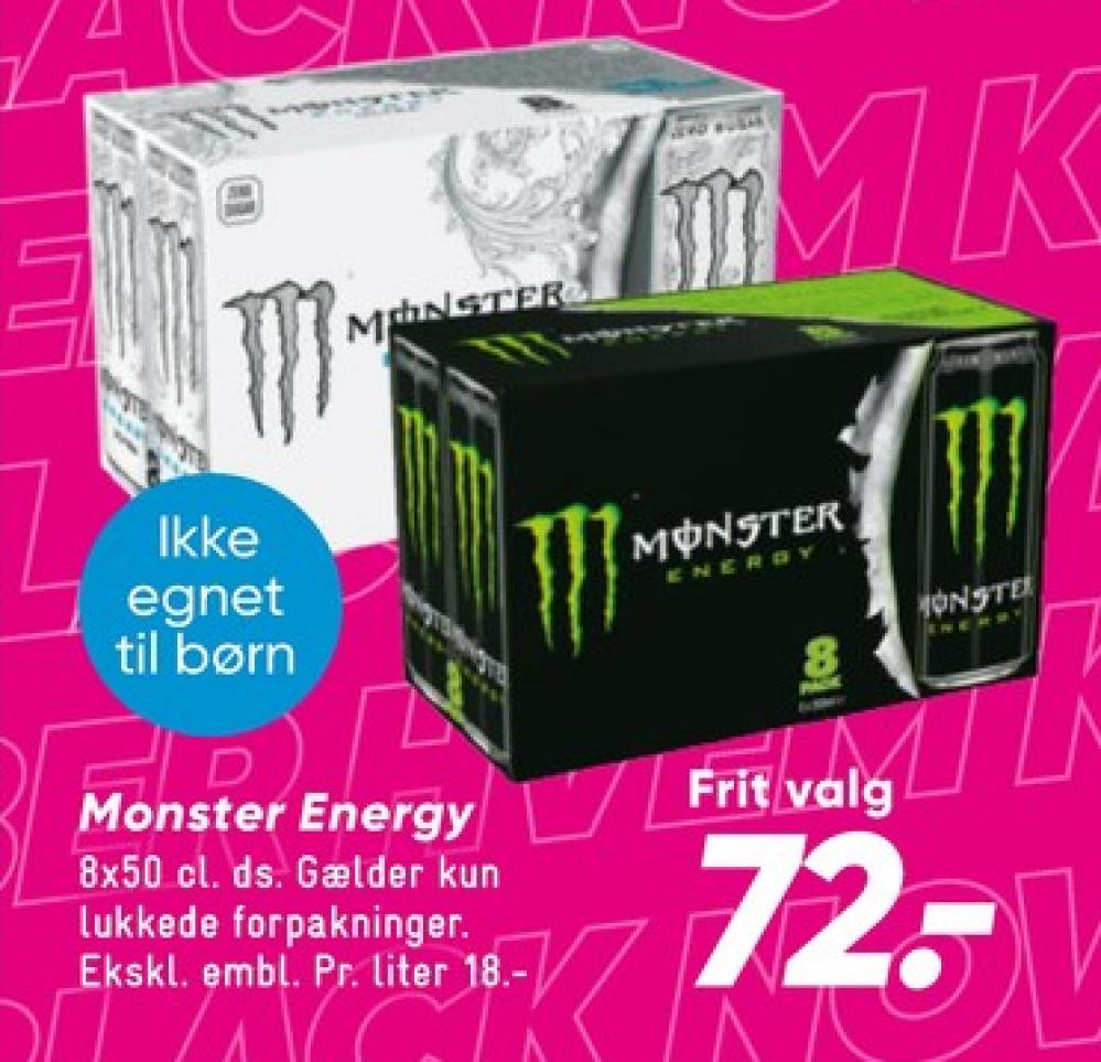Monster Energy, Energidrik 8 pk.
