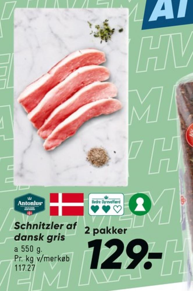 Antonius, Skinkeschnitzler