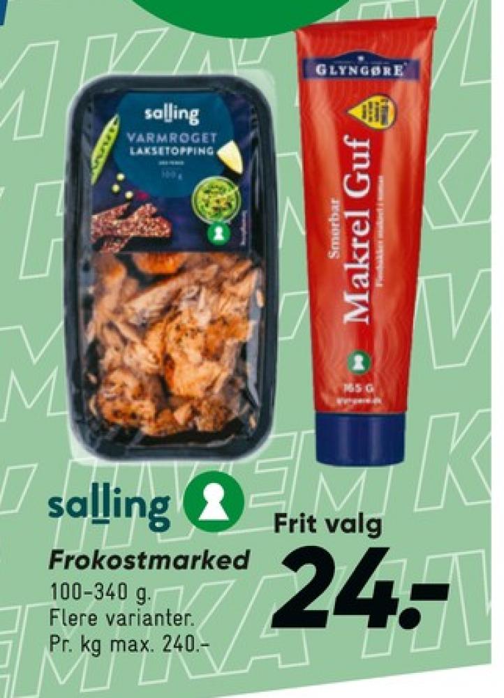 Salling, Laksetopping