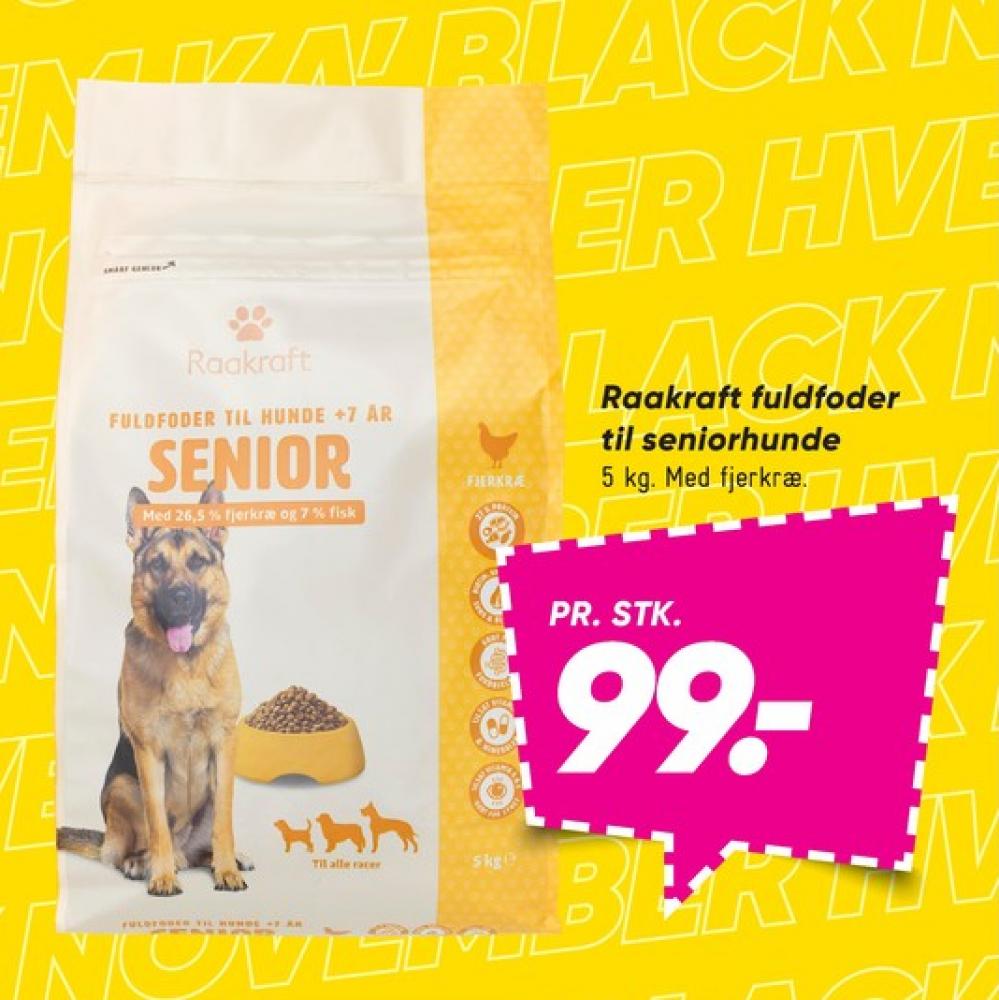 Raakraft, Hundefoder