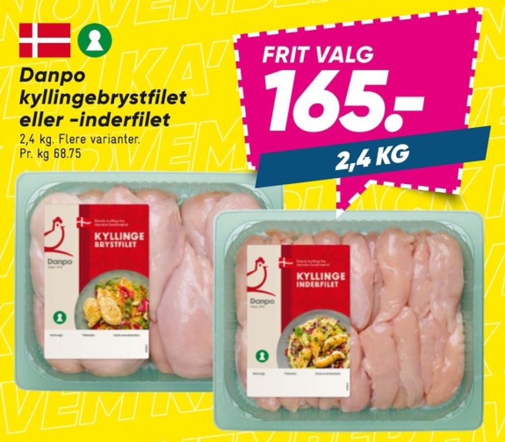 Rose, Kyllingebrystfilet