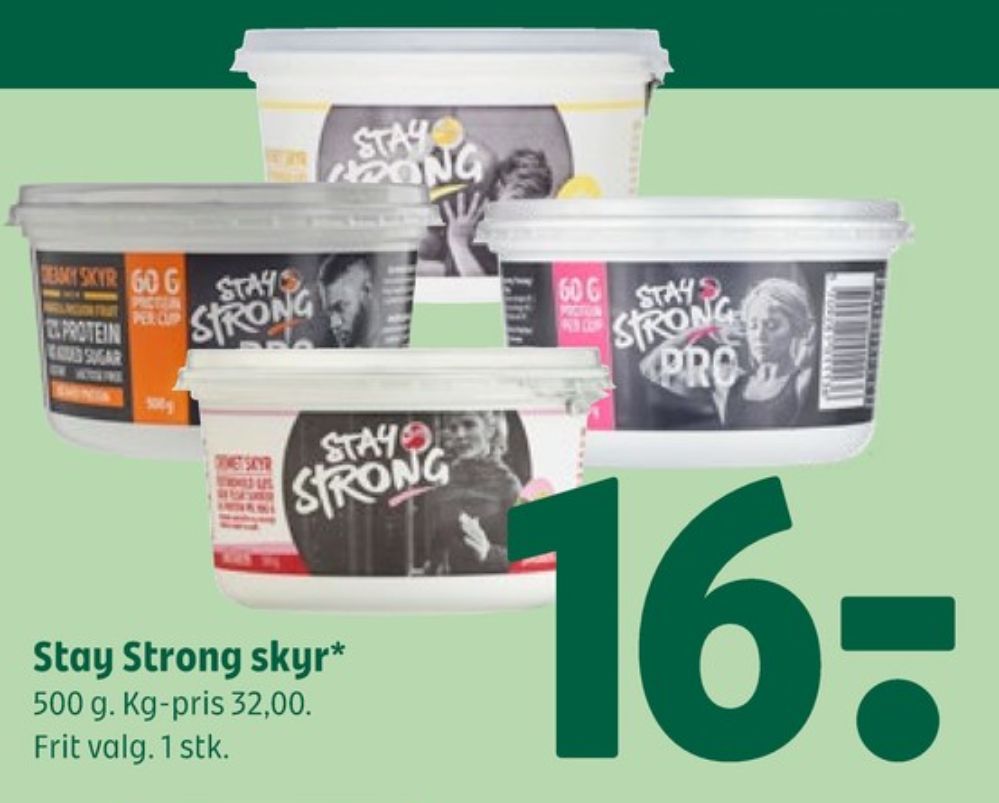 Stay Strong, Vanilje Skyr 