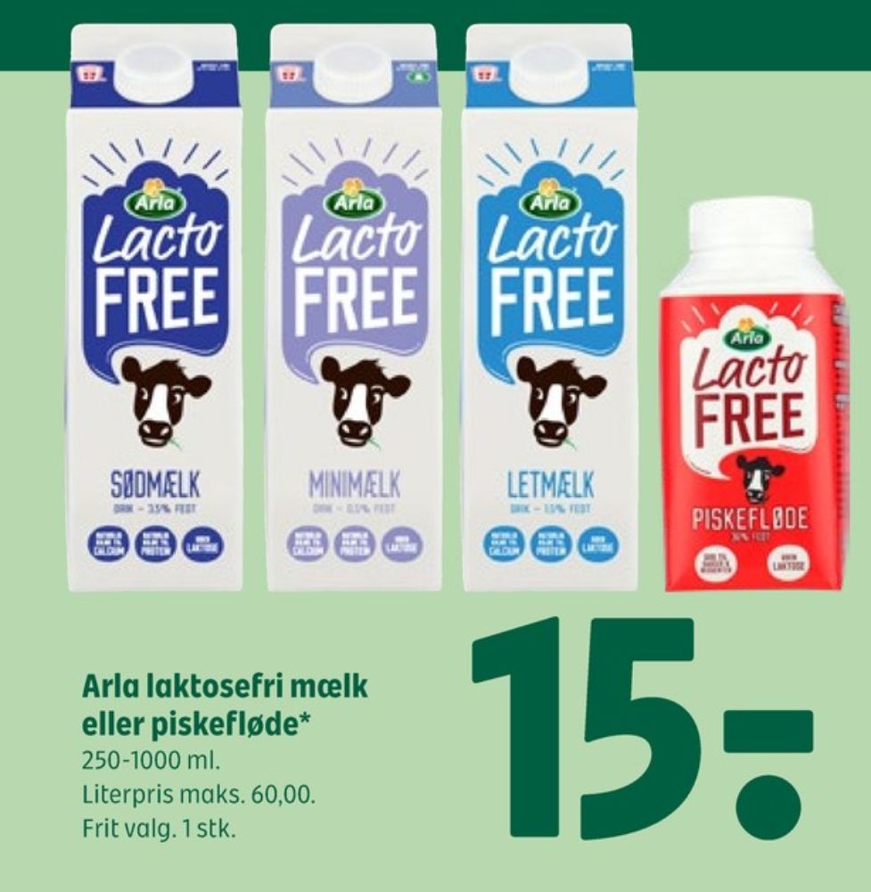 Arla Lacto FREE, Minimælk