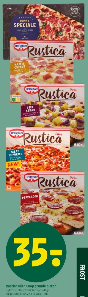 Rustica Pizza, Beef Kebab Pizza