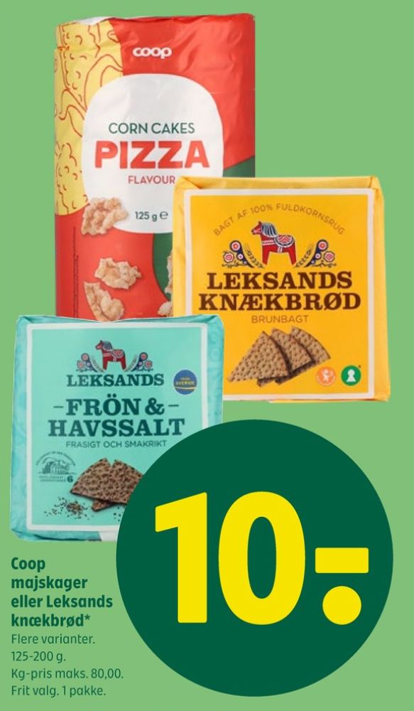 Leksands, Frön & Havsalt knækbrød