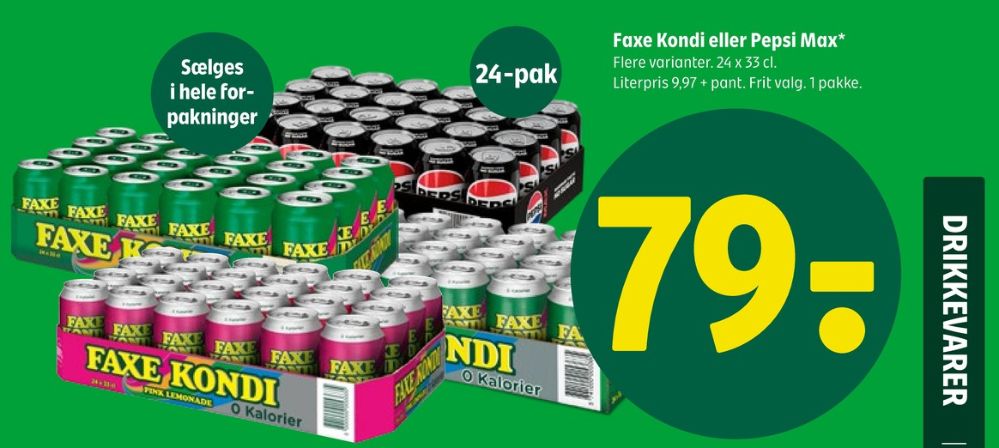 Pepsi Max, Cola 24 pk.