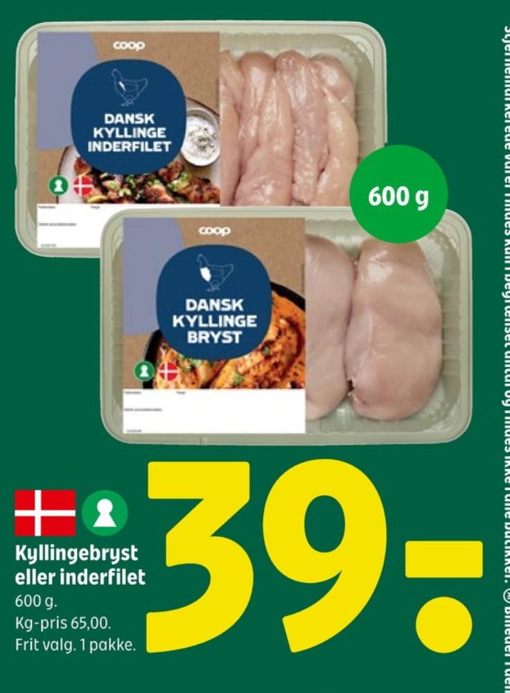 Coop, Kyllingebrystfilet