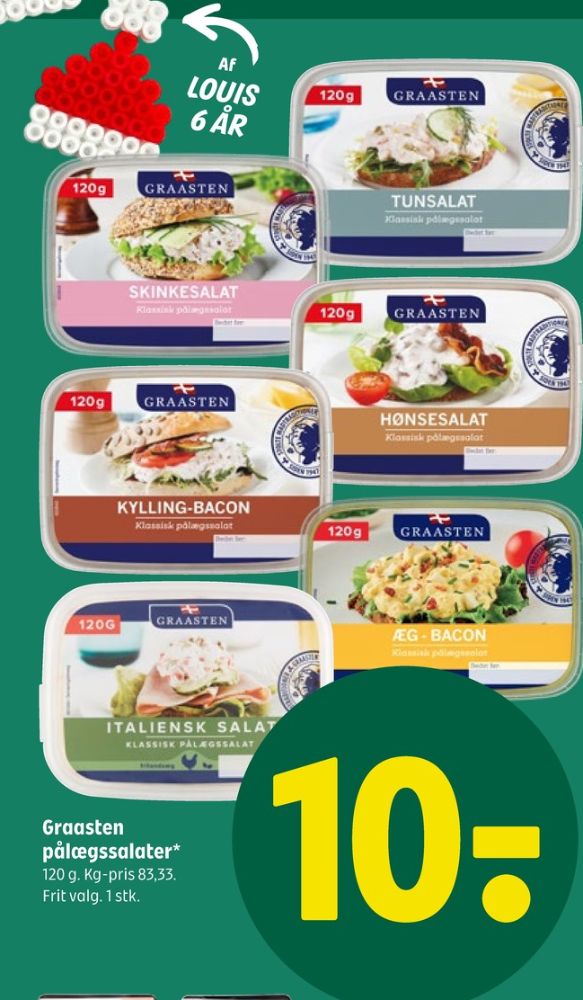 Graasten, Æg & Baconsalat