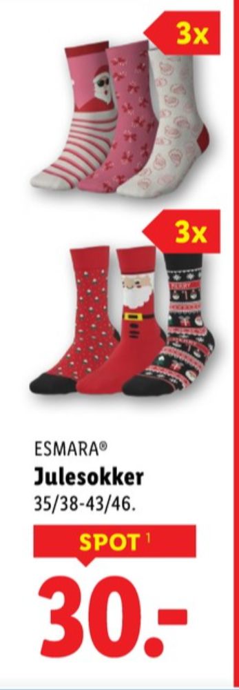 Esmara, Sokker