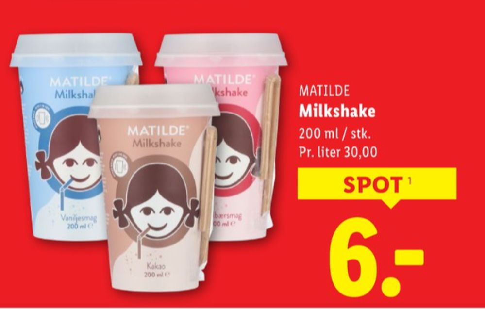Matilde, Milkshake Jordbær