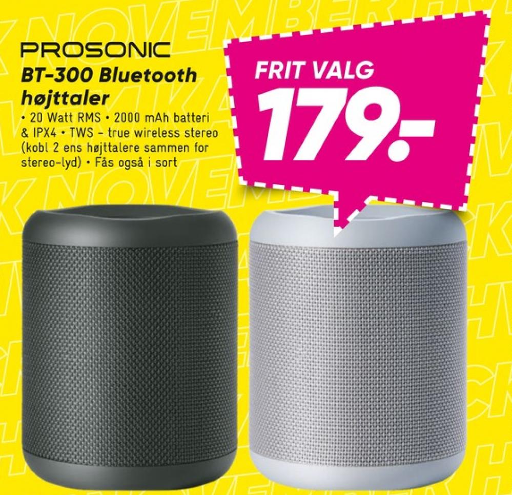 Prosonic, Højttaler