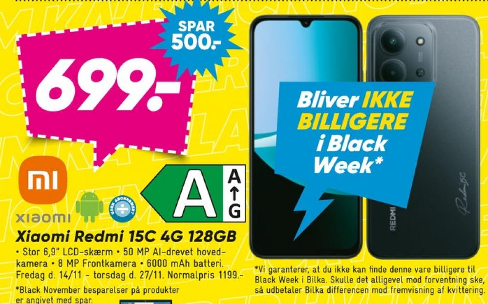 Xiaomi Redmi 15C, Mobiltelefon