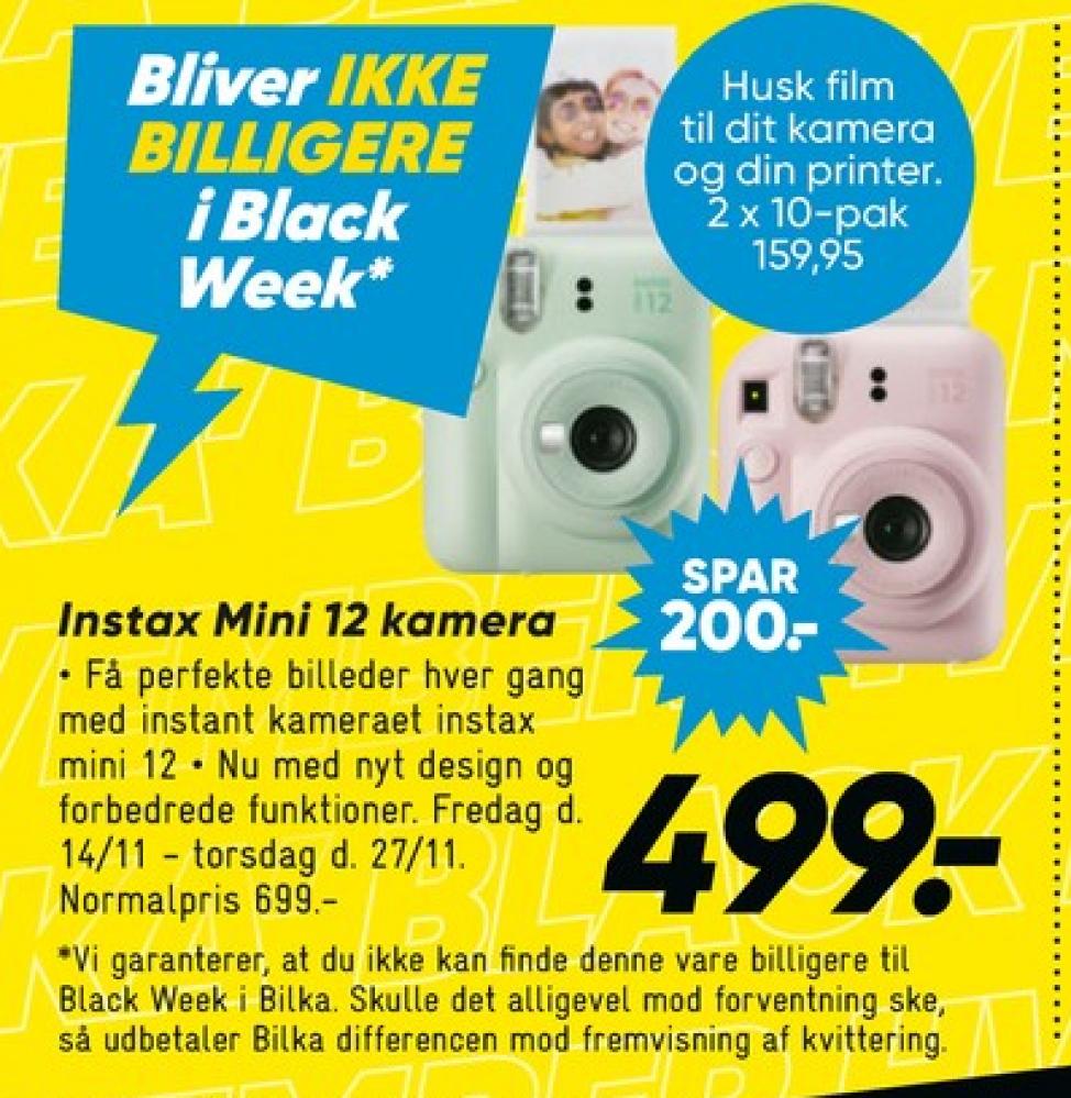 Instax, Kamera