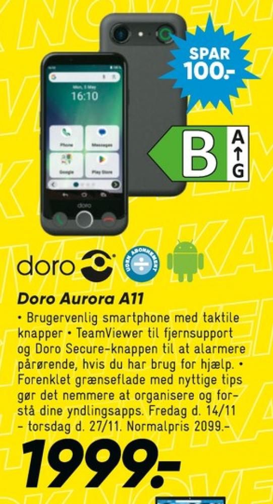 Doro Aurora A11, Mobiltelefon