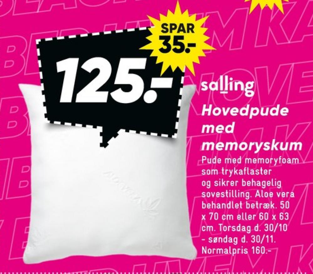 Salling NatteRo, Hovedpude