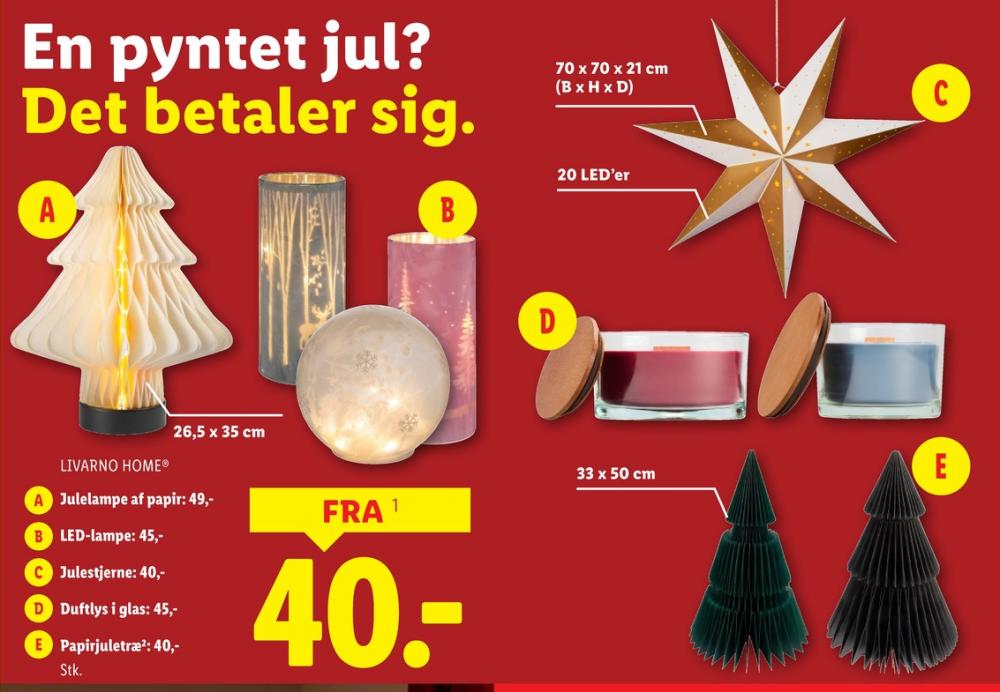 Livarno, Duftlys i glas