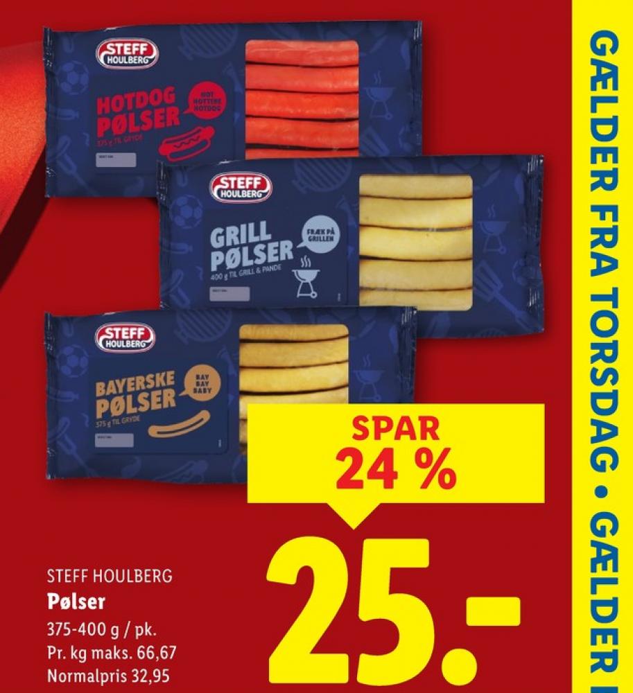 Steff Houlberg, Grillpølser