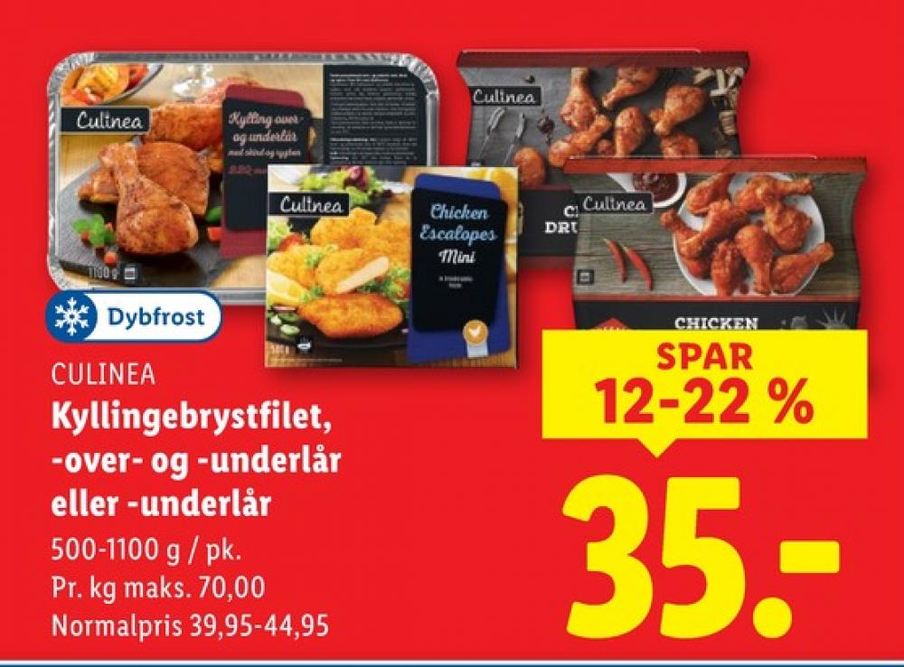 Culinea, Kyllingelår