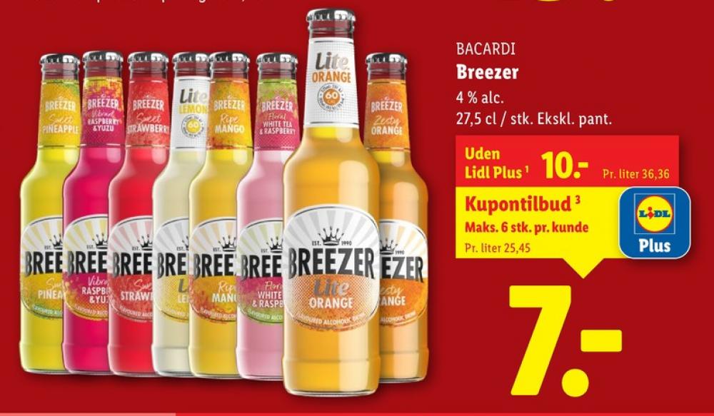 Bacardi Breezer, Sweet Pineapple RTD