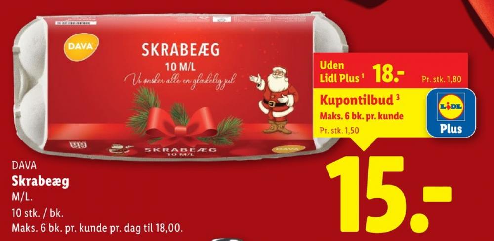 DAVA Foods, Skrabeæg M/L